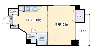 プラタラク【401号室】の間取り