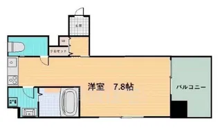 フレール烏丸五条【5階】の間取り