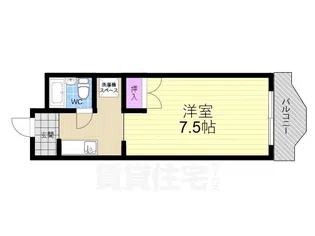 サンシティ共立【3階】の間取り