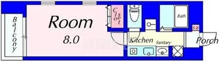 ディクティ三条【2階】の間取り