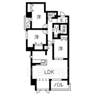CORTILE MARUFUKU【8階】の間取り