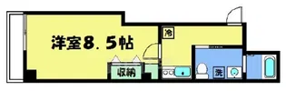 フラッティ西陣【4階】の間取り