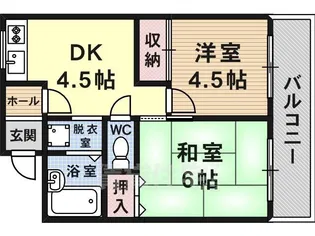 ヒューマニティプラザ【7階】の間取り