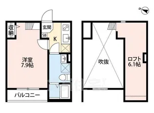 オストセレーネ【2階】の間取り