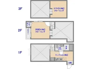 グランコンフォール博多千代【2階】の間取り