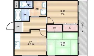 オーナーズマンションラポール【4階】の間取り