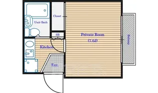 札場ビル【2階】の間取り