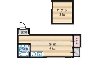 メモリアルタウンE棟【4階】の間取り