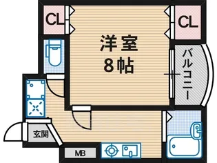 メゾンドモリタ2【1階】の間取り