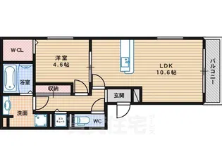 シティパル【2階】の間取り