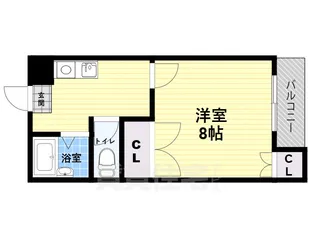 グリーンハイツ武庫川【3階】の間取り