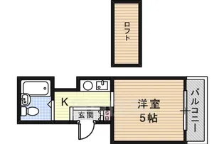シティヴィラ尼崎【5階】の間取り