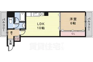 ロングライフ【3階】の間取り
