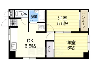 ピュアハウス尼崎【2階】の間取り