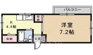 メゾンヒカリ【1階】の間取り