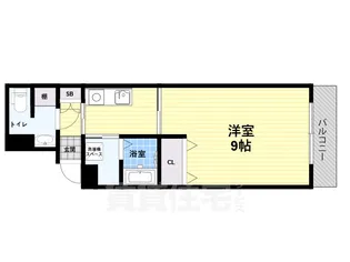 リッチモンド尼崎【1階】の間取り