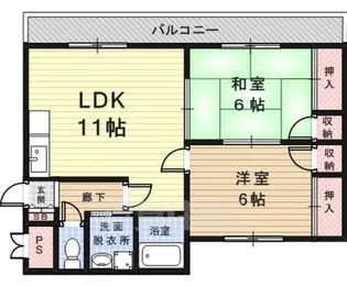 エクシオ2【2階】の間取り