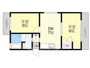 吉川マンション【2階】の間取り