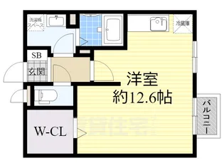 マレット・フィールドB棟【2階】の間取り