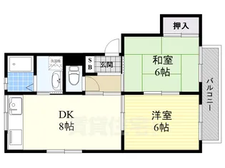 グレースメゾン 【1階】の間取り