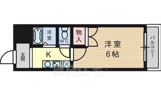 1Kの間取り画像