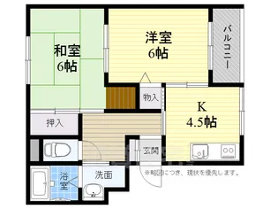 アーバンライフフミ【3階】の間取り