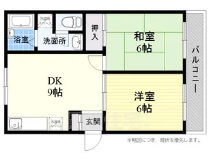 アルカディアPART1【2階】の間取り