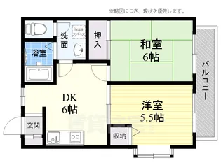 ルミエールN2【2階】の間取り