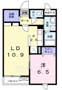 メゾン・パイン【2階】の間取り
