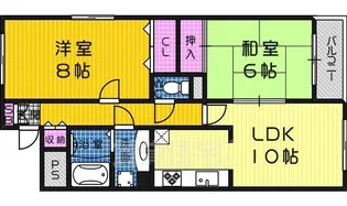 SHRIKE【3階】の間取り