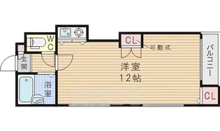 アステルサカエ【501号室】の間取り