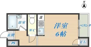 ボーリバージュ【2階】の間取り