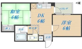 ロイヤルレジデンス【3階】の間取り