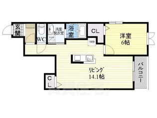 ビラ・アリエッタ【1階】の間取り