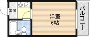 淡路エンビィハイツ【3階】の間取り