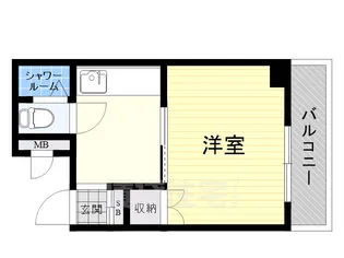 中村マンション【5階】の間取り