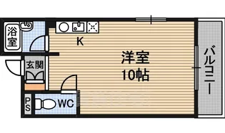 コモド田口【5階】の間取り