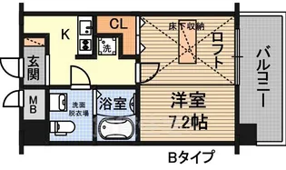 W.O.B.MIKUNI【2階】の間取り