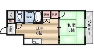 サンロイヤル柴島パート2【2階】の間取り