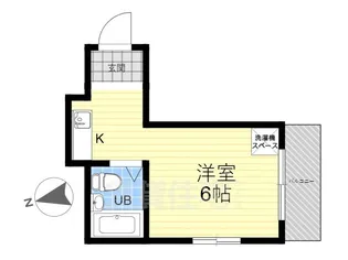 クリア新高【2階】の間取り