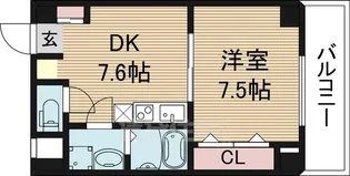 エクセル新大阪【2階】の間取り
