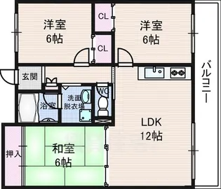 まあぁろーマンション【2階】の間取り