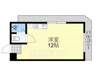 ハイム旗【2階】の間取り
