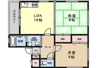 長谷川マンション【301号室】の間取り