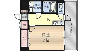 ヴァンスタージュ姫里【3階】の間取り