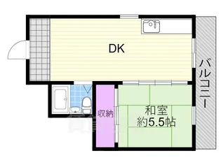 第1リバーフィールド【4階】の間取り