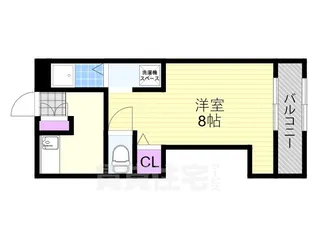 大阪府大阪市西淀川区歌島1丁目【マンション】の間取り