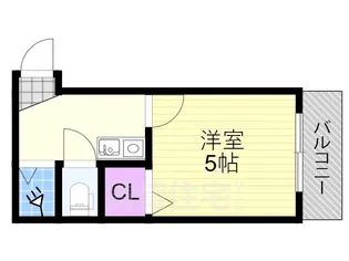 大阪府大阪市淀川区三津屋北1丁目【マンション】の間取り
