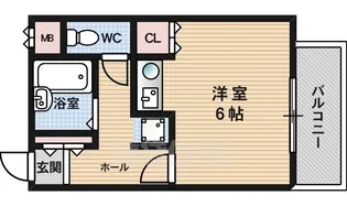 アミューゼ21【303号室】の間取り