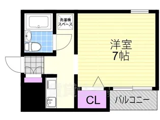 十三ホワイティ【3階】の間取り